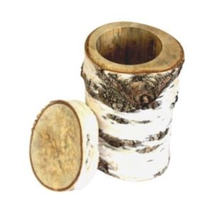 Silver Birch Ashes container