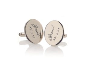 We can scan your loved ones handwriting and engrave it onto a unique keepsake